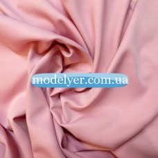 Ткань Креп костюмка Барби (розовая пудра)